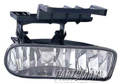 2592 | 1999-2002 CHEVROLET SILVERADO 1500 LT Fog lamp assy all | GM2592113|10368476