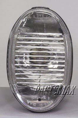 2592 | 2000-2005 CHEVROLET CAVALIER LT Fog lamp assy all | GM2592117|22622589