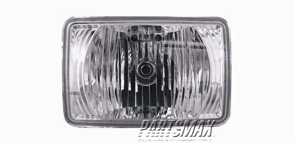 2592 | 2004-2012 CHEVROLET COLORADO LT Fog lamp assy w/o Xtreme | GM2592135|22863814