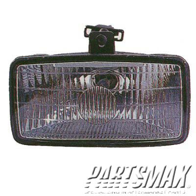2592 | 1998-1998 GMC K3500 LT Fog lamp assy C/K; w/o Off-Road package | GM2592139|12477563