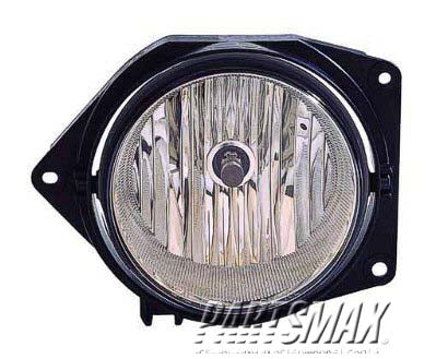 2592 | 2006-2011 CHEVROLET HHR LT Fog lamp assy LS|LT; 2nd design; w/o RPO-B2E | GM2592155|15813307