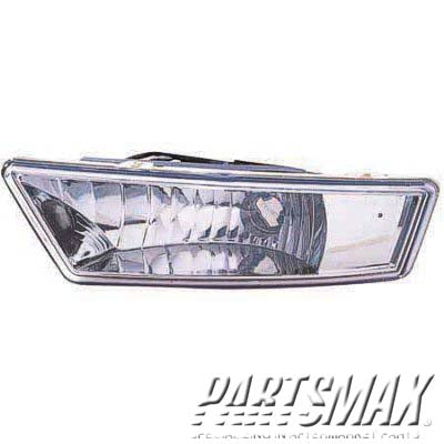 2592 | 2005-2007 SATURN ION LT Fog lamp assy non-reflective | GM2592162|15819887