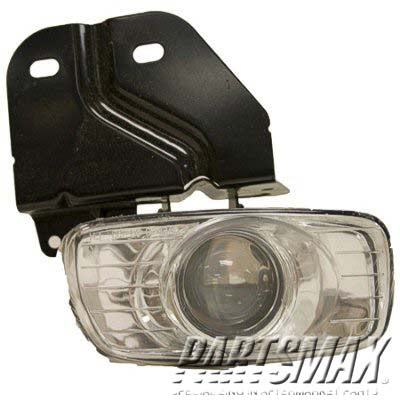 2593 | 1999-2000 GMC SIERRA 1500 RT Fog lamp assy w/o Off-Road package | GM2593144|15034838