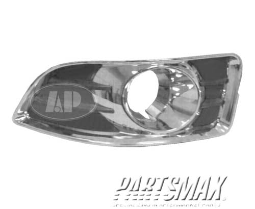 1620 | 2006-2008 CHEVROLET MALIBU LT Fog lamp cover LT|LTZ; Fog Lamp Bezel | GM2598103|15853501