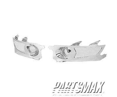 2599 | 2008-2009 BUICK ENCLAVE RT Fog lamp cover Bezel | GM2599108|25878272