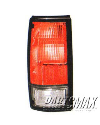 2800 | 1982-1993 CHEVROLET S10 LT Taillamp assy w/o bezel | GM2800106|915709