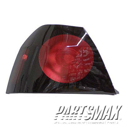 2800 | 2003-2005 CHEVROLET IMPALA LT Taillamp assy on quarter panel; from VIN 49209454 | GM2800178|10351923