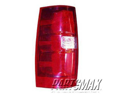 2800 | 2007-2014 CHEVROLET TAHOE LT Taillamp assy  | GM2800196|22837923