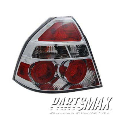 2070 | 2009-2011 CHEVROLET AVEO LT Taillamp assy Sedan | GM2800245|96943585