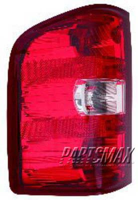 2800 | 2010-2011 CHEVROLET SILVERADO 3500 HD LT Taillamp assy 2nd Design | GM2800249|20840271