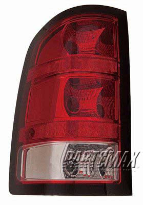 2800 | 2011-2014 GMC SIERRA 2500 HD LT Taillamp assy DENALI; Type 2 | GM2800253|20840269