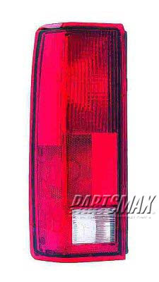 2801 | 1985-2005 GMC SAFARI RT Taillamp assy all | GM2801112|5978024