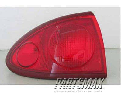 2801 | 2003-2005 CHEVROLET CAVALIER RT Taillamp assy includes marker lamp | GM2801160|15142167