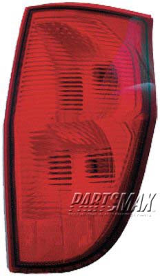 2801 | 2004-2005 GMC ENVOY RT Taillamp assy Envoy XUV | GM2801179|15139460