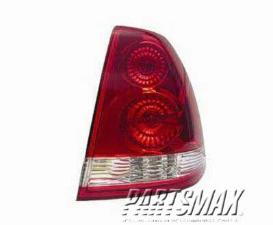 2801 | 2004-2007 CHEVROLET MALIBU RT Taillamp assy MAXX | GM2801182|19259999