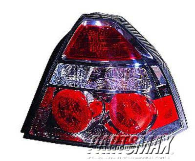 2801 | 2007-2008 CHEVROLET AVEO RT Taillamp assy 4dr sedan | GM2801203|96650772