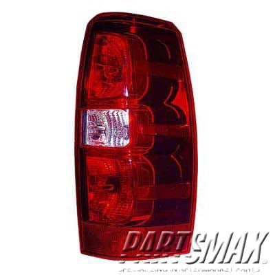 2801 | 2007-2013 CHEVROLET AVALANCHE RT Taillamp assy all | GM2801222|22739264