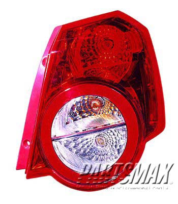 2801 | 2009-2011 CHEVROLET AVEO5 RT Taillamp assy H/B | GM2801246|95952065
