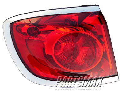 2804 | 2008-2012 BUICK ENCLAVE LT Taillamp assy outer  | GM2804101|25954941