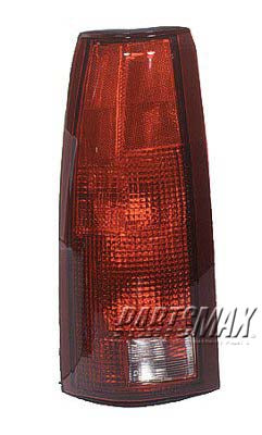 2808 | 1988-2000 GMC K3500 LT Taillamp lens C/K; except 15000GVW | GM2808108|16506355