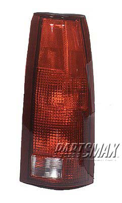 2809 | 1992-1999 GMC C1500 SUBURBAN RT Taillamp lens all | GM2809108|16506356