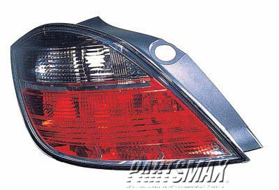 2220 | 2008-2009 SATURN ASTRA LT Taillamp lens/housing 4 Door | GM2818198|93191441