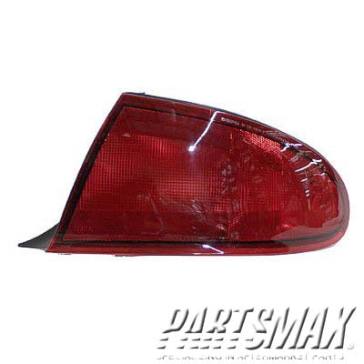 2819 | 1997-2005 BUICK REGAL RT Taillamp lens/housing all | GM2819175|19149888