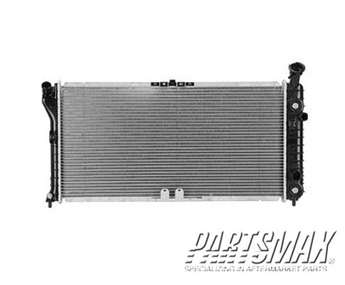 3010 | 1997-1997 PONTIAC GRAND PRIX Radiator assembly w/3.8L engine; w/supercharger | GM3010105|52474566
