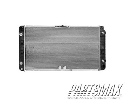 3010 | 1994-1995 CADILLAC FLEETWOOD Radiator assembly w/electric fan | GM3010137|52472465