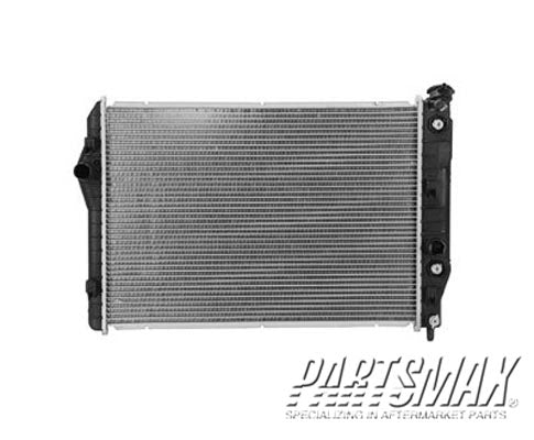 3010 | 2000-2002 CHEVROLET CAMARO Radiator assembly w/V6 engine; w/auto trans | GM3010173|52486939