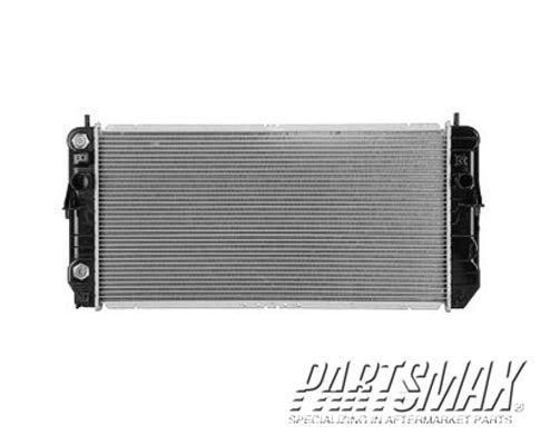 3010 | 2001-2005 CADILLAC DEVILLE Radiator assembly w/V8 engine | GM3010204|89018715