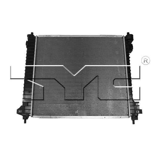 2870 | 2010-2010 CADILLAC SRX Radiator assembly 2.8L; To 6-7-10 | GM3010542|20818746