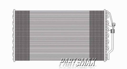 3030 | 2000-2003 CHEVROLET IMPALA Air conditioning condenser all | GM3030101|52479857