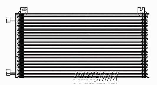 3030 | 2001-2006 CHEVROLET SILVERADO 3500 Air conditioning condenser w/Ambulance Pkg | GM3030161|20913752