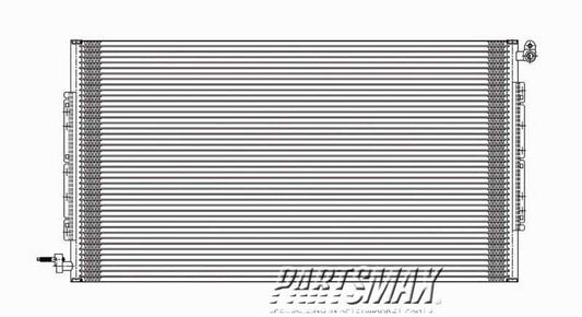 3030 | 2003-2021 CHEVROLET EXPRESS 3500 Air conditioning condenser all | GM3030250|23469929