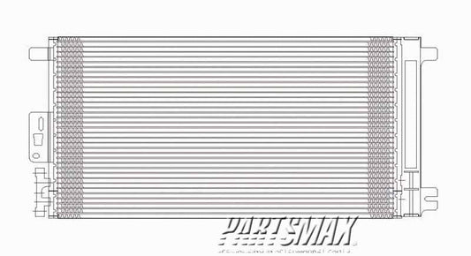 3030 | 2005-2010 CHEVROLET COBALT Air conditioning condenser all | GM3030251|20841583