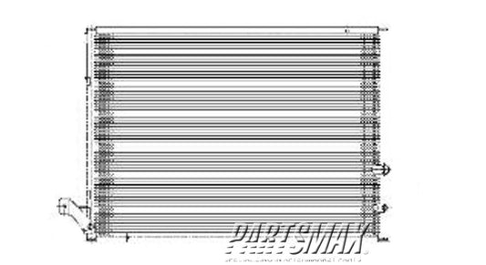 3030 |  2008-2013 CADILLAC CTS Air conditioning condenser Exc V | GM3030279|20929423