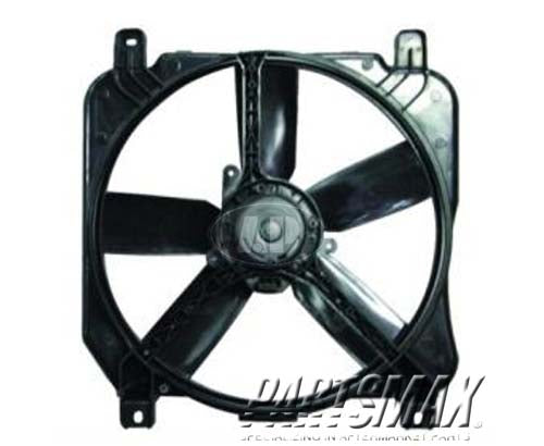 3115 | 1991-1996 BUICK PARK AVENUE Radiator cooling fan assy left side mounted; radiator fan assembly | GM3112102|GM3112102