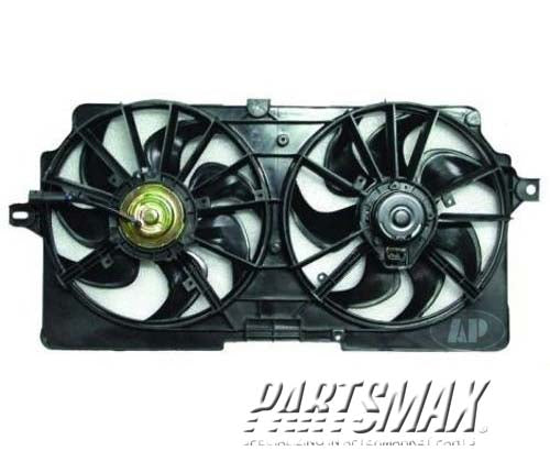 3115 | 1999-1999 BUICK CENTURY Radiator cooling fan assy dual fan assembly; w/3.1L engine | GM3115117|GM3115117