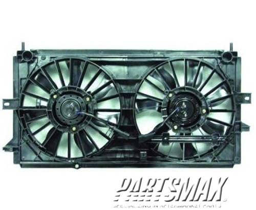 3115 | 2002-2004 BUICK REGAL Radiator cooling fan assy dual fan assembly | GM3115129|GM3115129