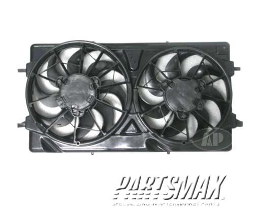 3115 | 2003-2007 SATURN ION Radiator cooling fan assy 2.0L engine; 2dr coupe | GM3115182|22718765