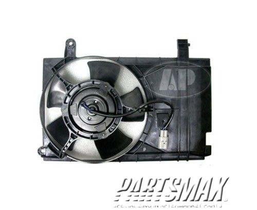 2880 | 2004-2006 CHEVROLET AVEO Radiator cooling fan assy auxiliary fan | GM3115183|96536520