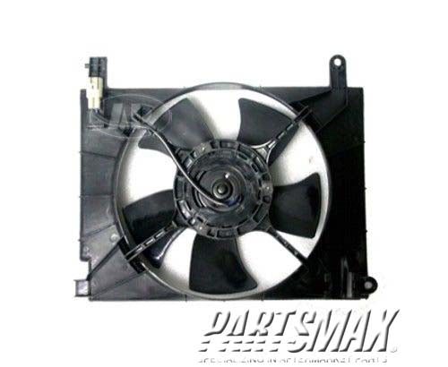 3115 | 2005-2007 CHEVROLET AVEO Radiator cooling fan assy 2dr hatchback; w/o A/C | GM3115184|96536522