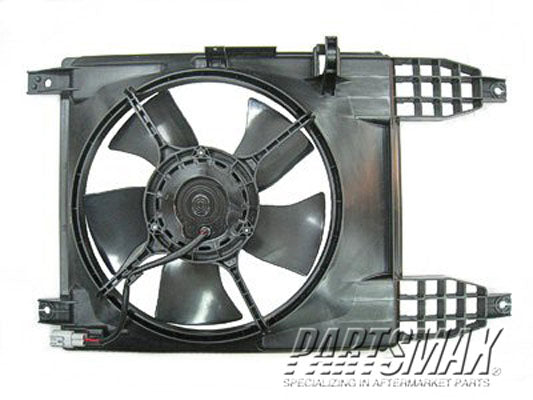 3115 | 2009-2010 PONTIAC G3 Radiator cooling fan assy Sedan; w/o A/C | GM3115231|94567002