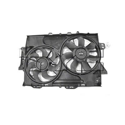 3115 | 2008-2009 CHEVROLET EQUINOX Radiator cooling fan assy 3.4L; 2nd Design; Motor/Blade/Shroud Dual Fan Assy; see notes | GM3115241|19130587-PFM