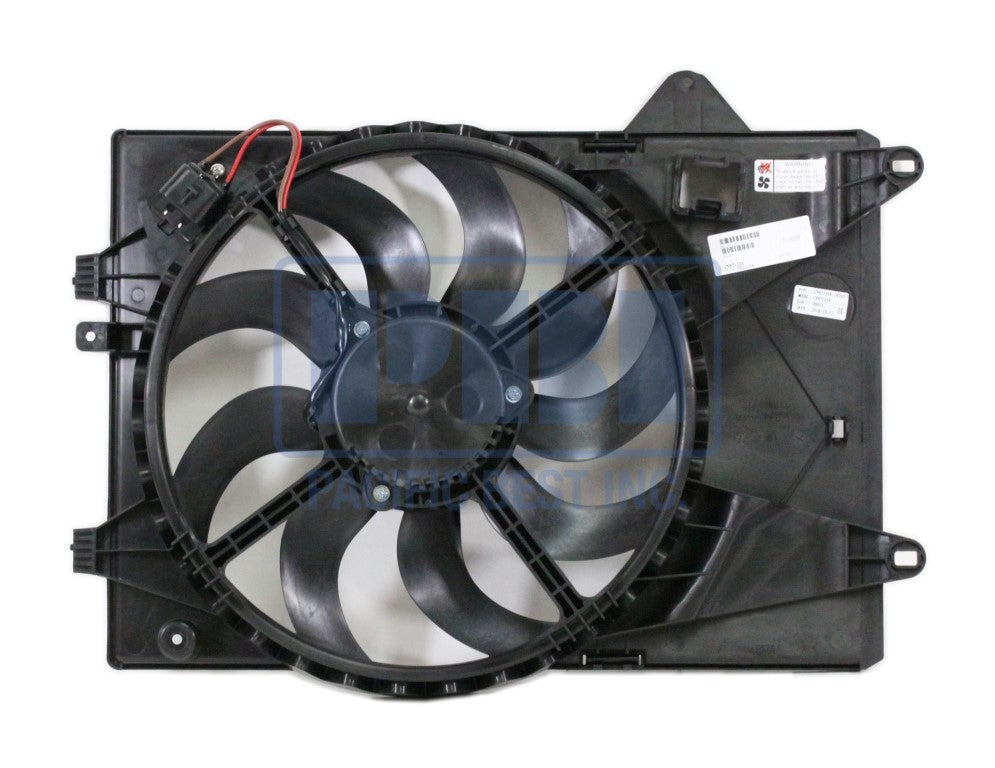 3115 | 2016-2017 CHEVROLET SONIC Radiator cooling fan assy 1.8L; H/B | GM3115244|94509632