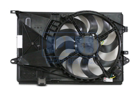 2880 | 2012-2020 CHEVROLET SONIC Radiator cooling fan assy 1.4L TURBO; Sedan; A/T | GM3115260|95391501