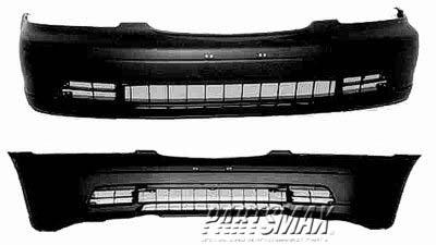 250 | 1995-1997 HONDA ODYSSEY Front bumper cover prime | HO1000168|04711SX0020ZZ