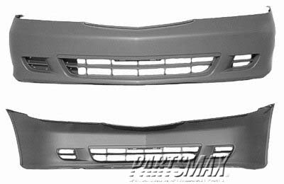 1000 | 1999-2004 HONDA ODYSSEY Front bumper cover prime | HO1000183|04711S0XA90ZZ