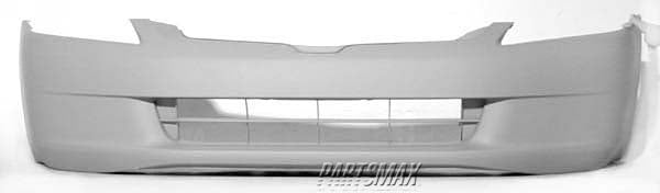 1000 | 2003-2005 HONDA ACCORD Front bumper cover 4dr sedan; prime | HO1000210|04711SDAA90ZZ